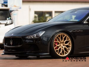 Maserati Quattroporte Custom Wheels - HF-2 by Vossen - Gloss Gold Maserati Quattroporte Custom Wheels - HF-2 by Vossen - Gloss Gold